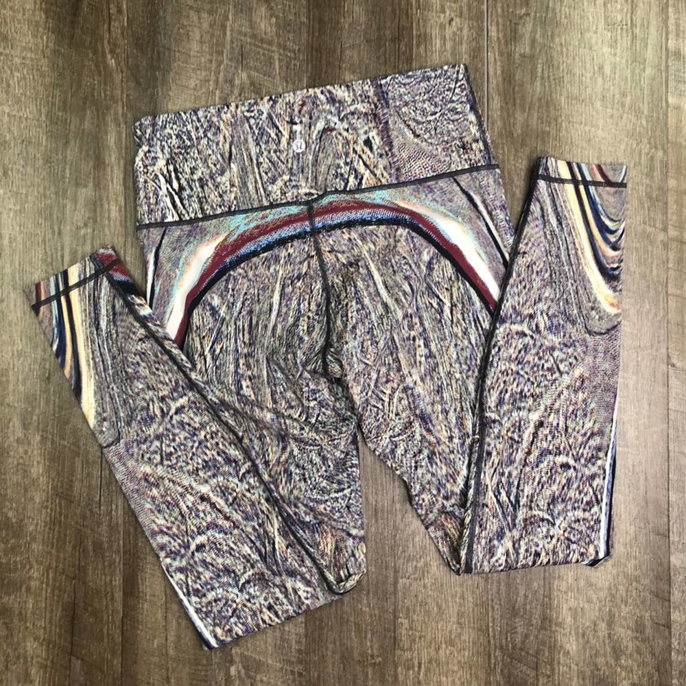lululemon Polychromatic Wunder Under Tight 10